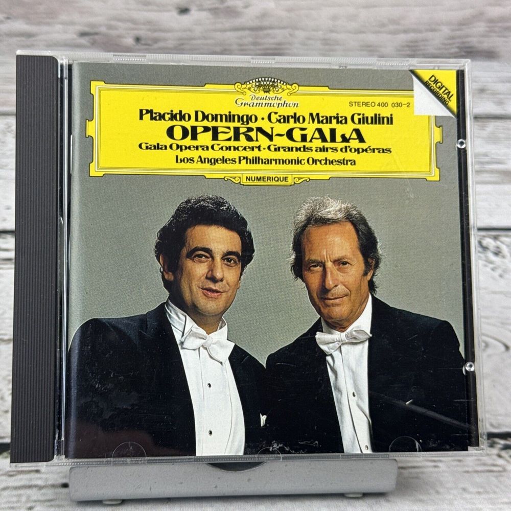 Placido Domingo Carlo Maria Giulini OPERN-GALA [1983 CD] Los Angeles Philharmoni
